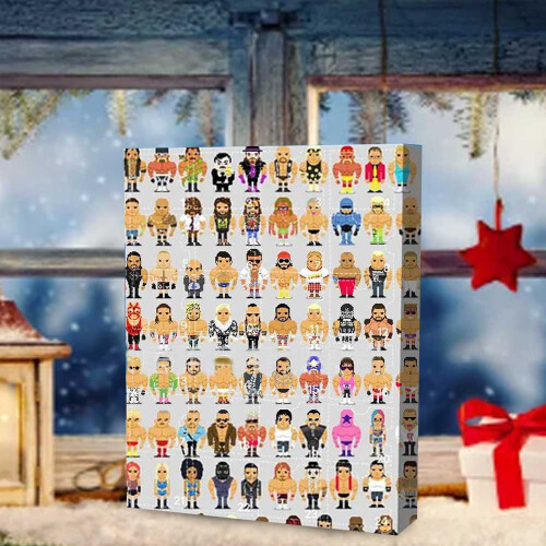 Wwe Advent Calendar Christmas Blind Box Acrylic Collectible Holiday