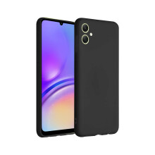 (Black) For Samsung Galaxy A05 Silicone Gel Cover Case