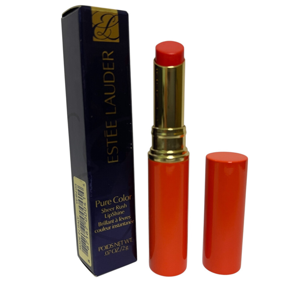 Estee Lauder Pure Color Sheer Rush Lipshine 9ml #05 Poppy Shock