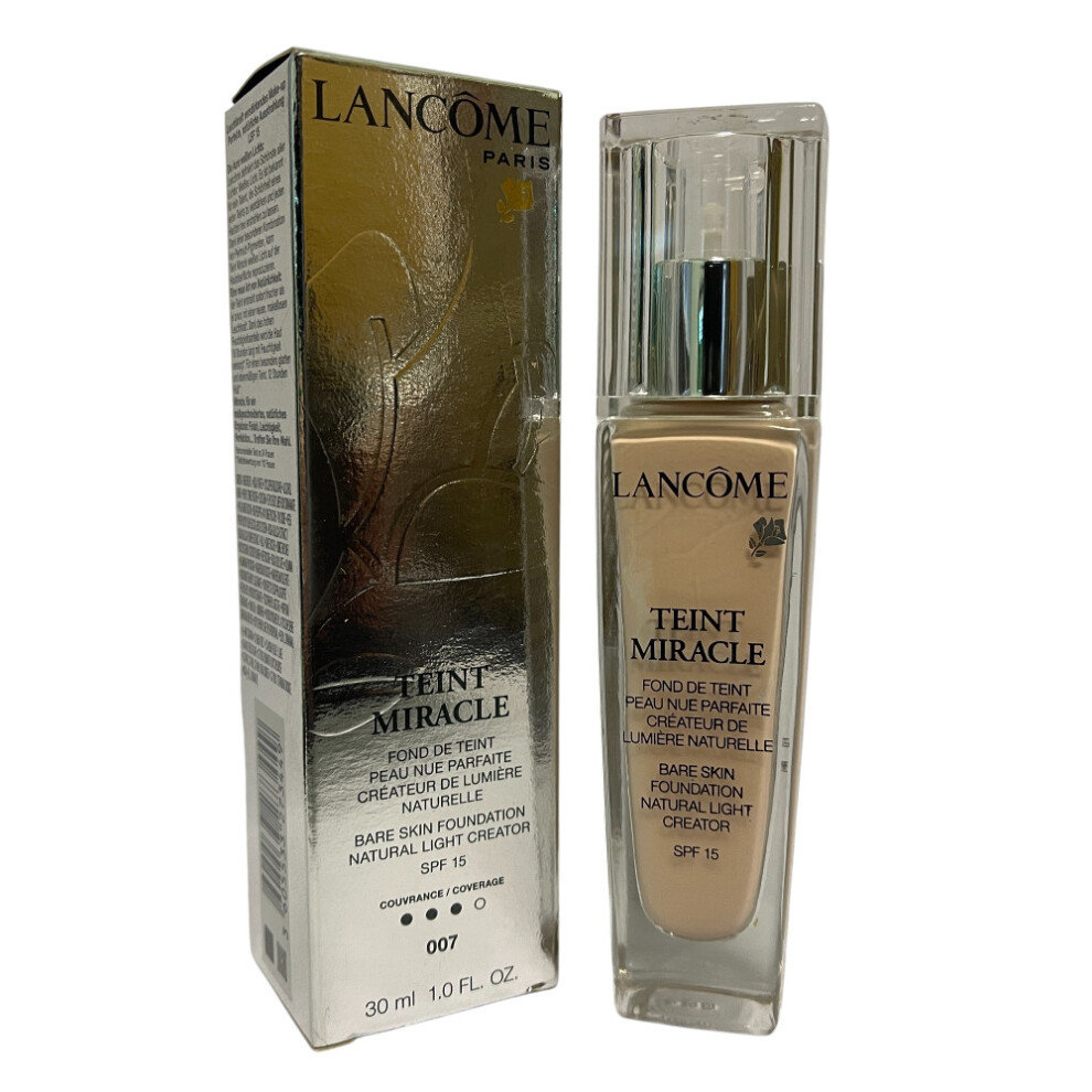 Lancome Teint Idole Ultra Wear Foundation 30ml 24HR SPF19 #007 Beige Rose