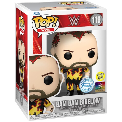 WWE Bam Bam Bigelow POP! Vinyl Figure - No. 119