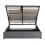 (135*190cm) Upholstered Functional Storage Bed, Velvet, Grey 8