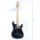 Glarry GST Electric Guitar Full Set w/ Bag Single Pickup Wire Tool Strap 2