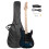 Glarry GST Electric Guitar Full Set w/ Bag Single Pickup Wire Tool Strap 1