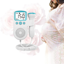 (Green) New 2024 Fetal Heart Stethoscope Lightweight Baby Sound Monitoring Soft Stethoscope