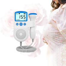 (Blue) New 2024 Fetal Heart Stethoscope Lightweight Baby Sound Monitoring Soft Stethoscope