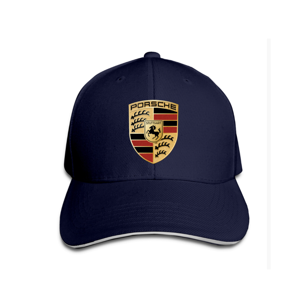 (Navy Blue) Adjustable unisex Porsche baseball cap/hat