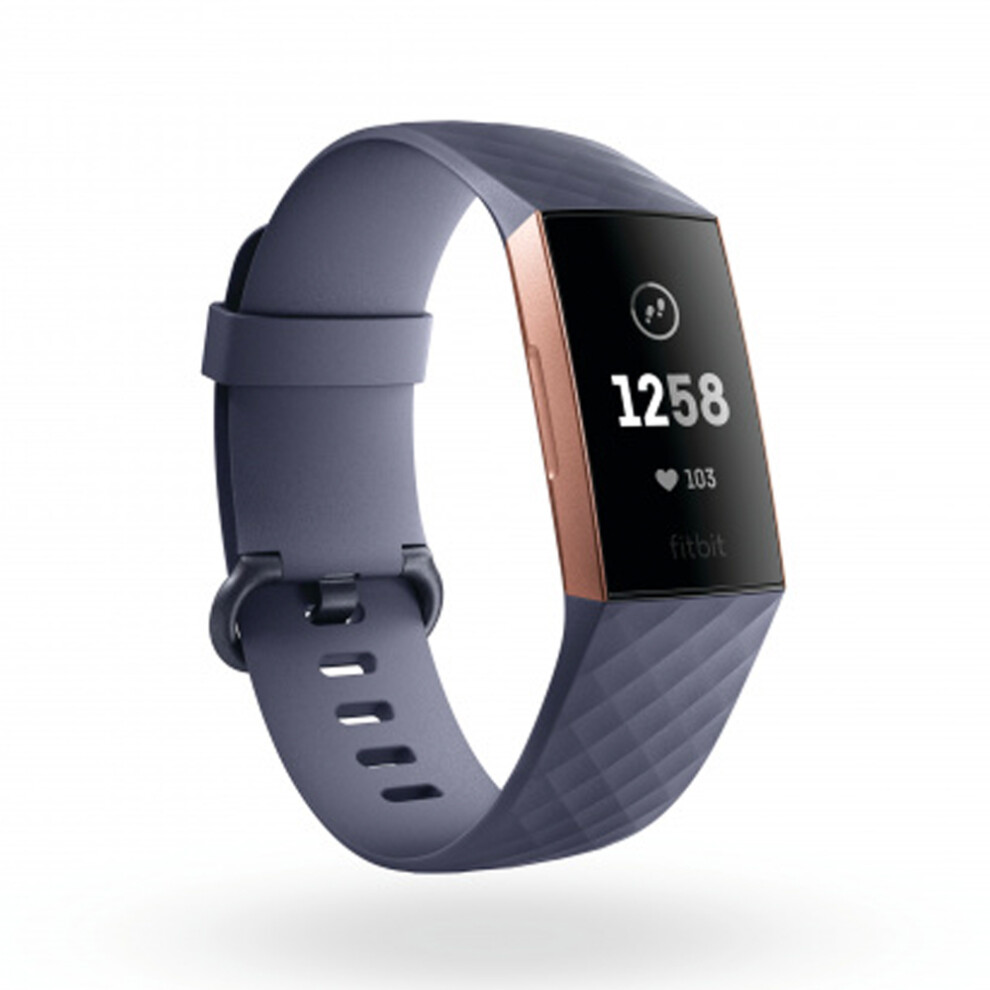 Fitbit Charge 3 - Blue Grey/Rose Gold