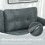 Homcom HOMCOM Modular Sectional Sofa with Storage, 2 Seater Sofa Set, Dark Grey 6