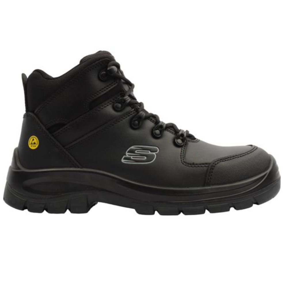 (12 UK) Skechers Safety Boots S3 ESD Trophus Kilram