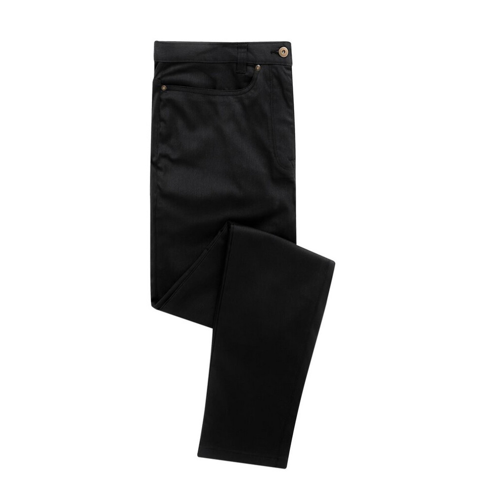(38L, Black) Premier Mens Performance Chinos-image-OPC-PDYPFNS-NEW