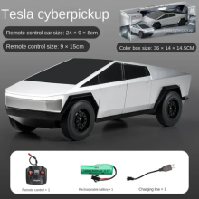 1:14 Tesla Cybertruck Remote Control Car for Kids - 24 cm RC Toy Vehicle, Perfect Birthday & Christmas Gift