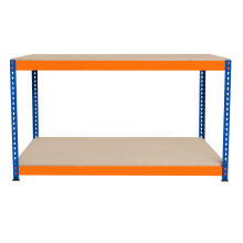 S-Rax 2-stufige Werkbank- 150cm x 60cm x 90cm