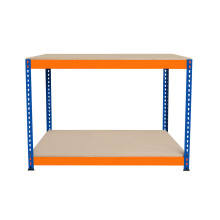 S-Rax 2-stufige Werkbank- 120cm x 60cm x 90cm