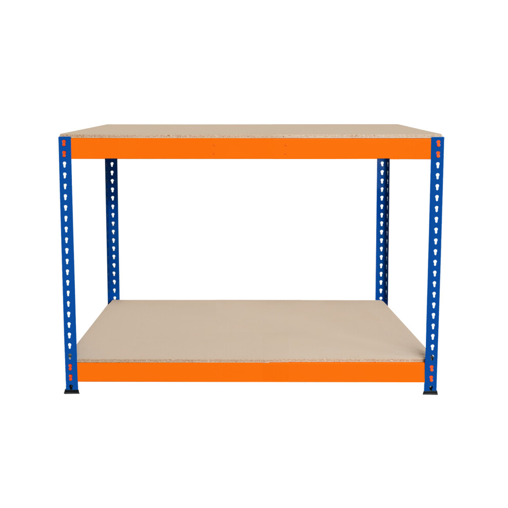 Monster Racking Orange/Blue (S-Rax 2 Tier & Workbench 120Cm X 60Cm X 90Cm) S-Rax 2 Tier & Workbenches