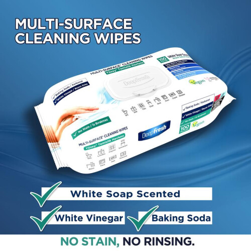 Multi-Surface Cleaning Wipes | Pack of 12 x 100 1