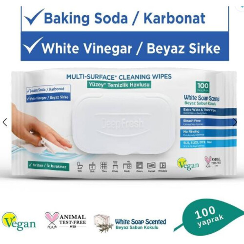 Multi-Surface Cleaning Wipes | Pack of 12 x 100 2