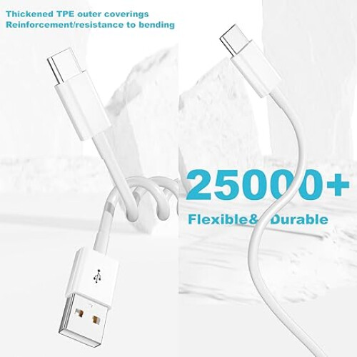 USB C Charger Cable 1M Car Carplay Cable for iPhone 15/16 2