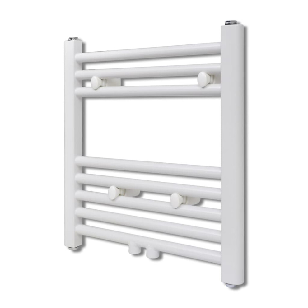 (480 x 480 mm) vidaXL Bathroom Heating Towel Rail Radiator Towel Holder Straight Multi Sizes