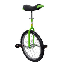 (green, 50.8 cm) vidaXL Adjustable Unicycle Balance Bike Cycle Fitness Green/Red 16inch/20inch