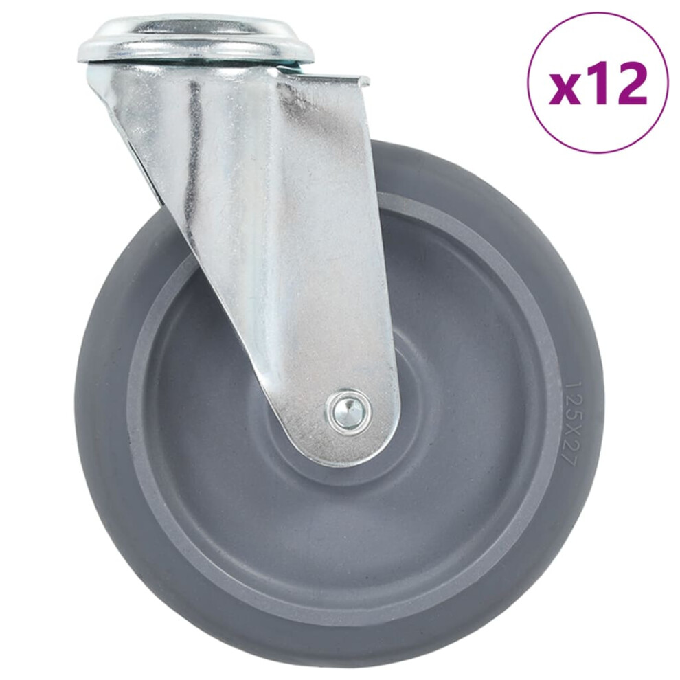 Photos - Other for Repair VidaXL   Bolt Hole Swivel Casters Moving Wheel Trolley Caster Furniture Caster (18 pcs)