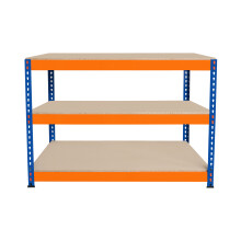 S-Rax 3 stufige Werkbank - 120cm x 60cm x 90cm