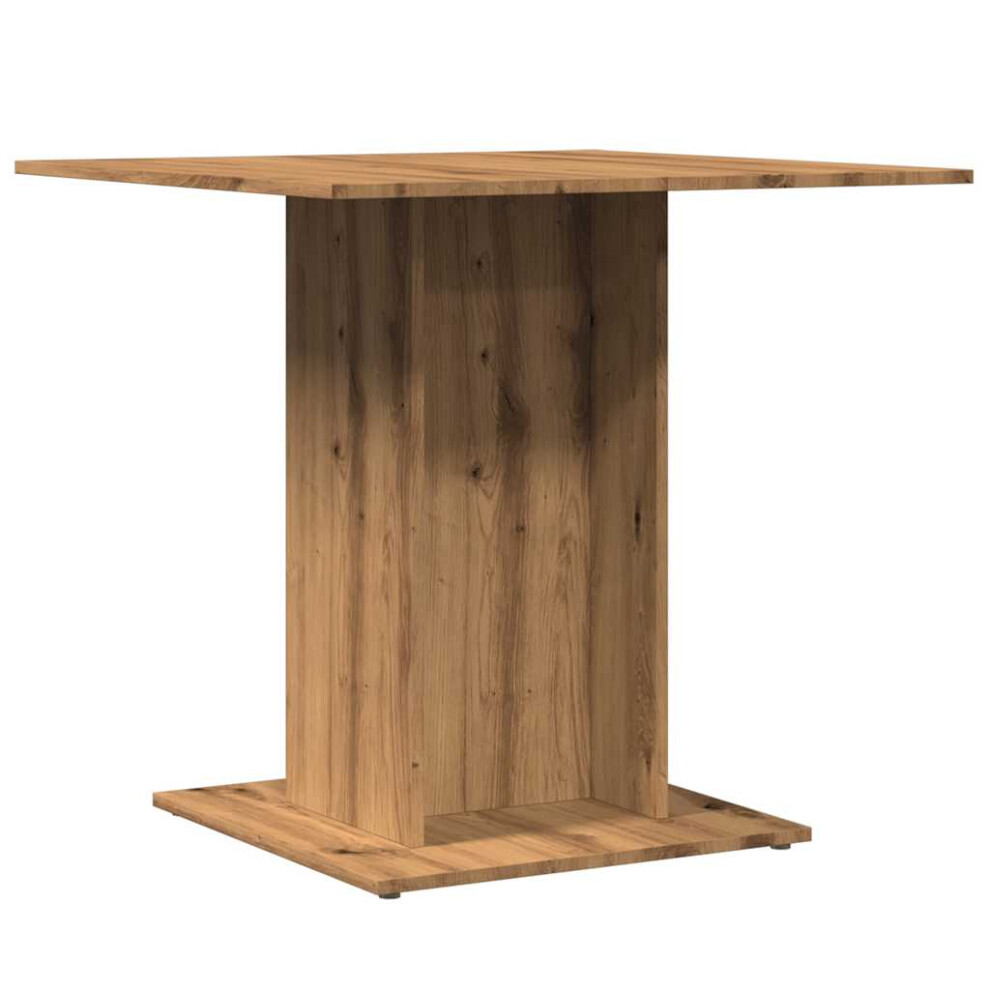 (artisan oak) vidaXL Dining Table Kitchen Dinner Table Dining Room Table Engineered Wood