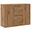 VidaXL (artisan oak) vidaXL Sideboard Storage Cupboard Cabinet Buffet Highboard Engineered Wood 2