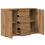 VidaXL (artisan oak) vidaXL Sideboard Storage Cupboard Cabinet Buffet Highboard Engineered Wood 7