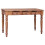 VidaXL (solid reclaimed wood) vidaXL Desk with 3 Drawers Writing Stand Workstation Computer Table Study Desk 2
