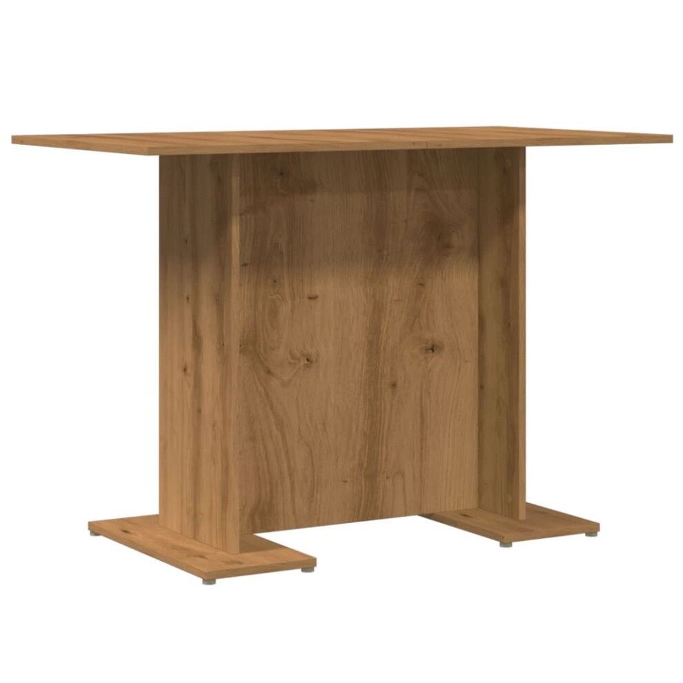 (artisan oak) vidaXL Dining Table Kitchen Dinner Table Dining Room Table Engineered Wood