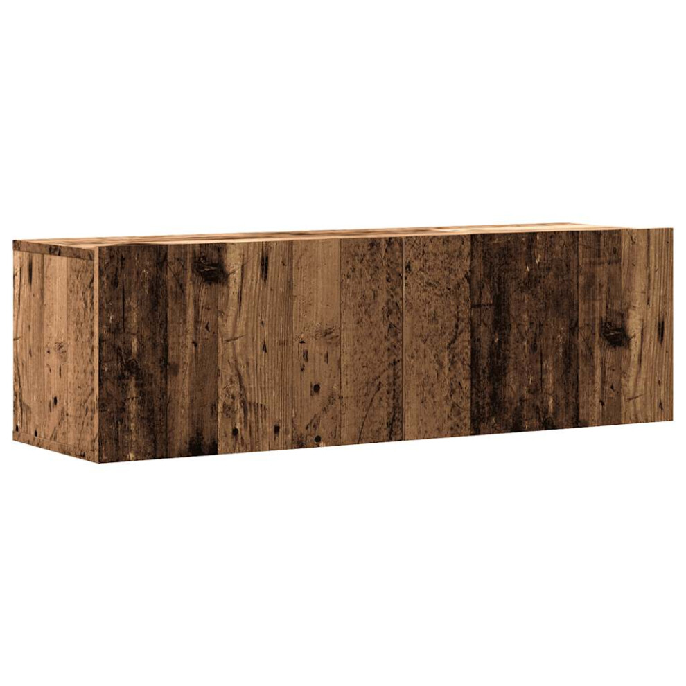 Vidaxl (Old Wood, 1 Pcs) Tv Cabinet Entertainment Centre Media Tv Unit Tv Stand Engineered Wood