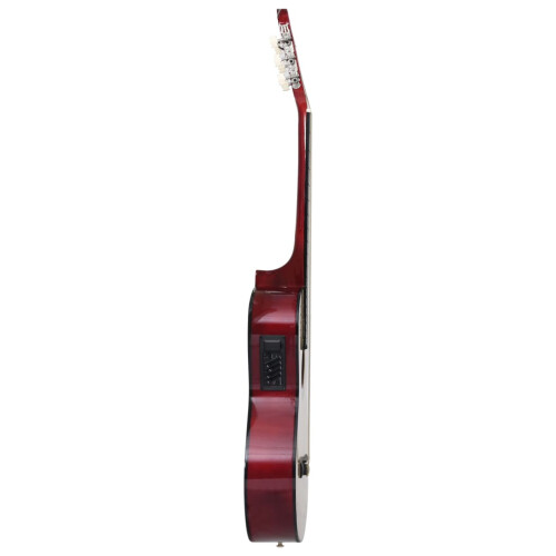 VidaXL (light brown) vidaXL Western Classical Cutaway Guitar with Equalizer 6 Strings for Beginner 2