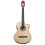 VidaXL (light brown) vidaXL Western Classical Cutaway Guitar with Equalizer 6 Strings for Beginner 2