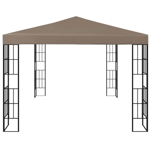 VidaXL vidaXL Pavillon 4x3 m Taupe 2