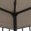 VidaXL vidaXL Pavillon 4x3 m Taupe 5