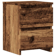 (old wood, 1 pcs) vidaXL Bedside Cabinet Nightstand End Table Bed Side Table Engineered Wood