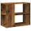 VidaXL (old wood) vidaXL Side Cabinet Storage Unit Side Table Hall Sofa Table Engineered Wood 6