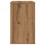 VidaXL (artisan oak) vidaXL Side Cabinet Storage Unit Side Table Hall Sofa Table Engineered Wood 5