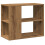 VidaXL (artisan oak) vidaXL Side Cabinet Storage Unit Side Table Hall Sofa Table Engineered Wood 6
