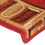 VidaXL (red, 10 pcs/Rectangular) vidaXL Self-adhesive Stair Mats Carpet Stair Treads Stair Step Protector Rug 7