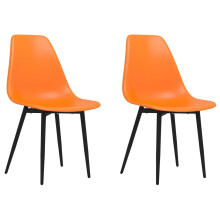 (2 pcs) vidaXL 2/4x Dining Chairs PP Kitchen Dining Room Dinner Seating Multi Colours