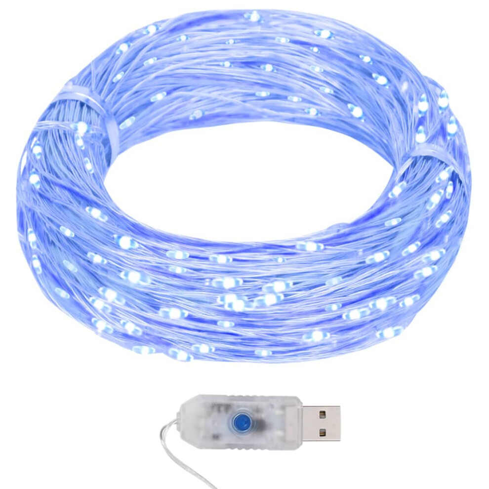 (blue) vidaXL LED Micro Fairy String Lights 40m 400 LED Xmas Decoration Multi Colours