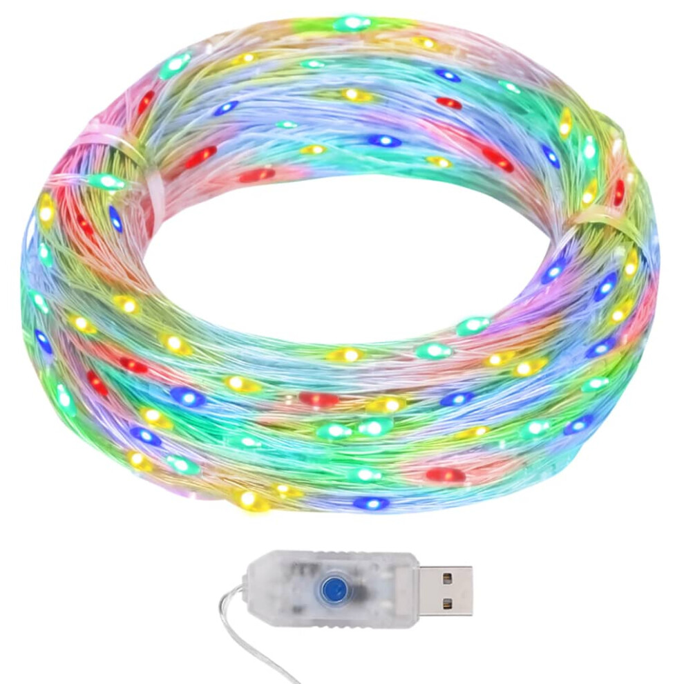 Vidaxl (Multicolour) Led String Holiday Decoration Ornament Home M/30 Multi Colours Size 15
