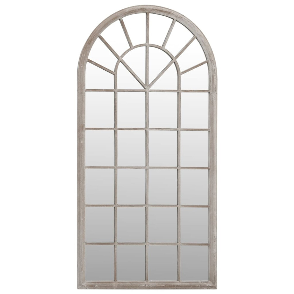 Vidaxl (Sand) Mirror Sand 90X45 Cm Iron For Indoor Use Wall Decor Mirror Black/Sand
