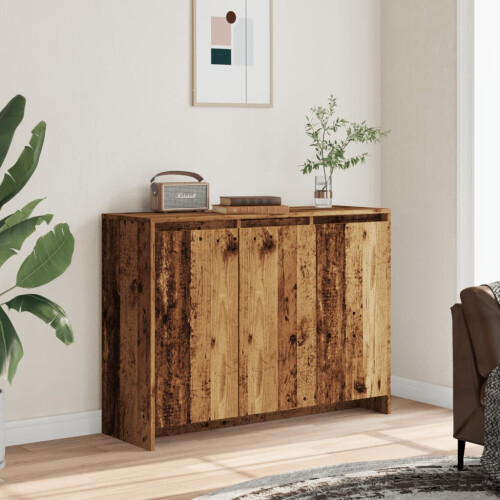 VidaXL (old wood) vidaXL Sideboard Storage Cupboard Cabinet Buffet Highboard Engineered Wood 2