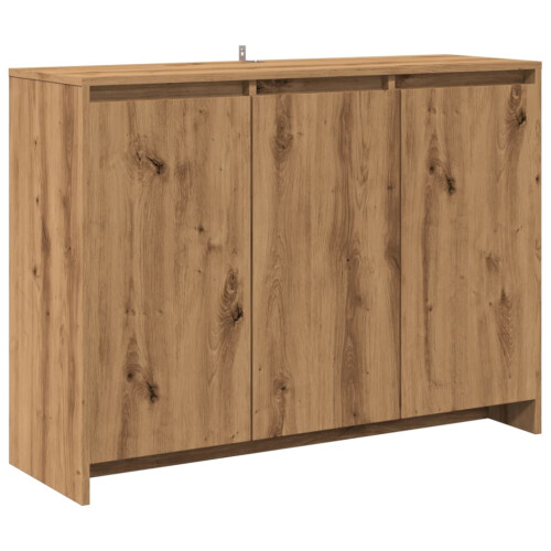 VidaXL (artisan oak) vidaXL Sideboard Storage Cupboard Cabinet Buffet Highboard Engineered Wood 1