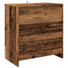(old wood) vidaXL Sideboard Storage Cupboard Cabinet Buffet Highboard Engineered Wood