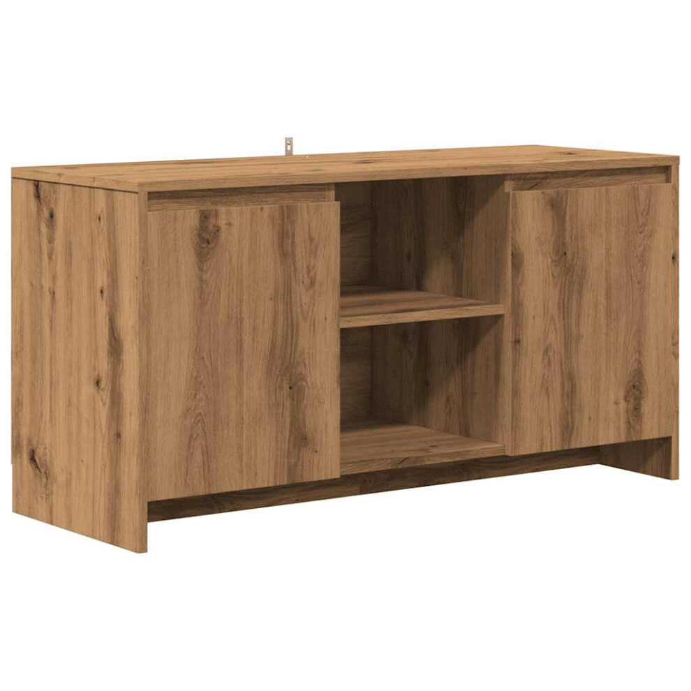 (artisan oak) vidaXL TV Cabinet Chipboard Home Hifi Low Cabinet TV Table Unit Multi Colours