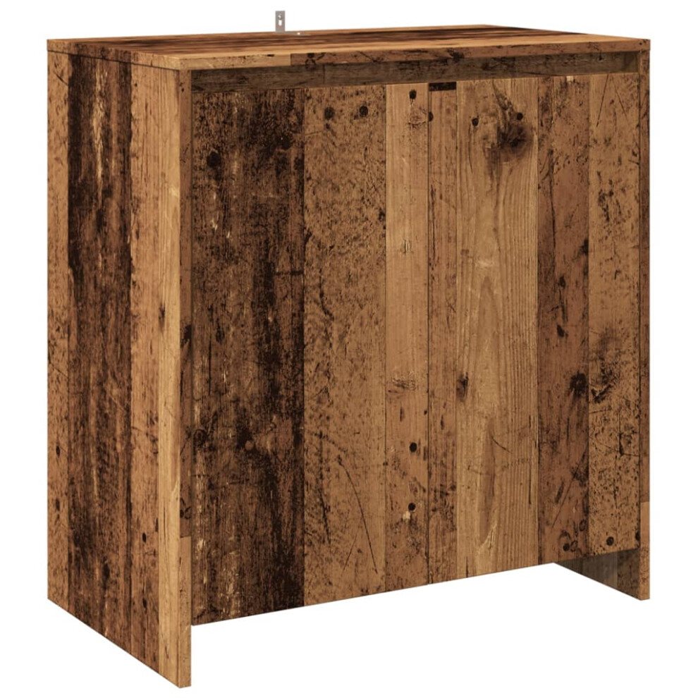 Vidaxl (Old Wood) Sideboard Storage Cupboard Cabinet Buffet Highboard Engineered Wood